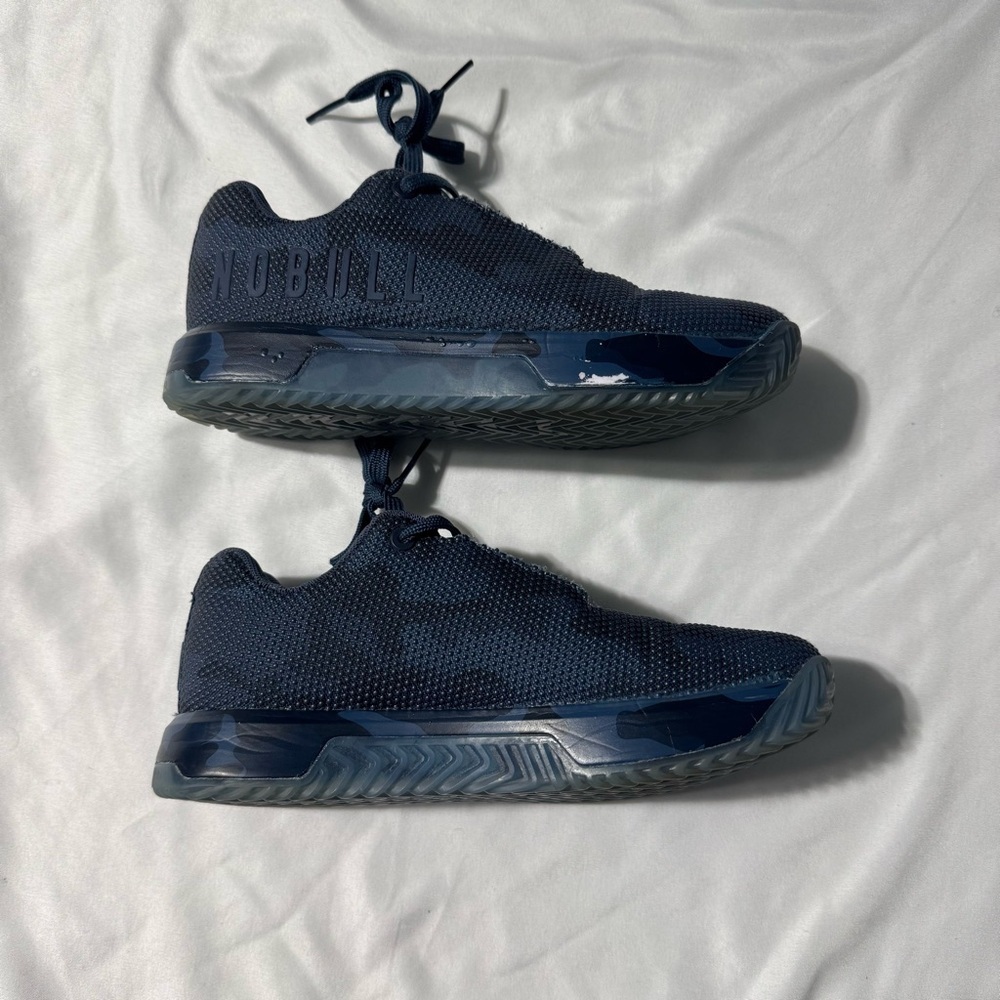 NOBULL Outwork Stength Training Runners Blue Tye-Die Size 5.5M 7W Gym - Picture 2 of 11